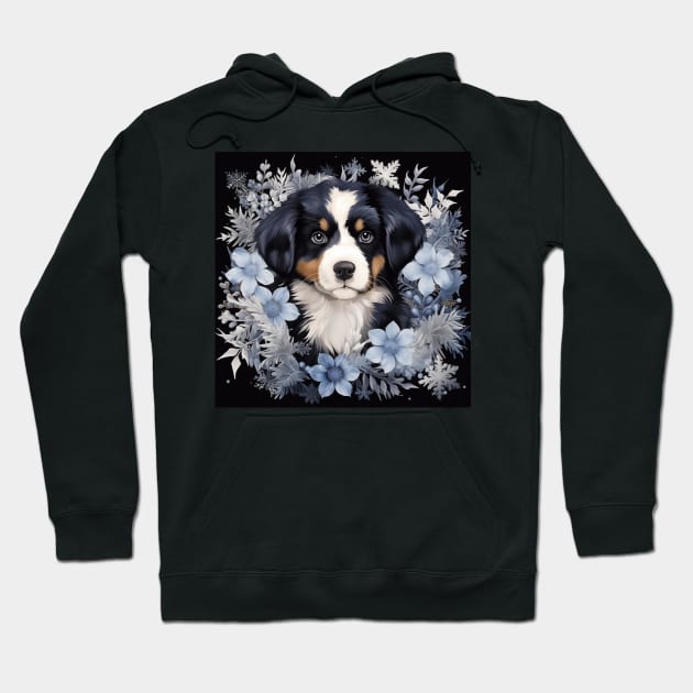 Cute Bernese Hoodie by Enchanted Reverie